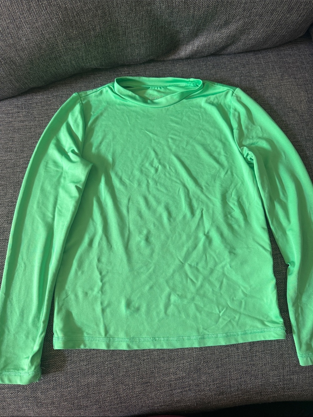Neon Green Long Sleeve Rash Guard